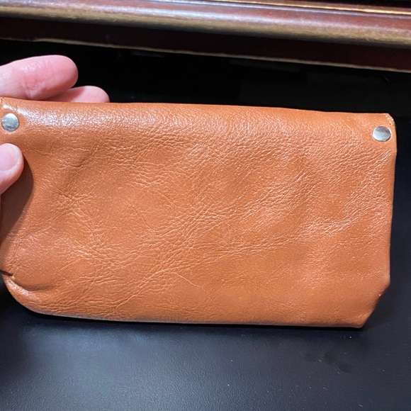 Vintage Latico Tan Leather multi compartment long wallet - Picture 12 of 16